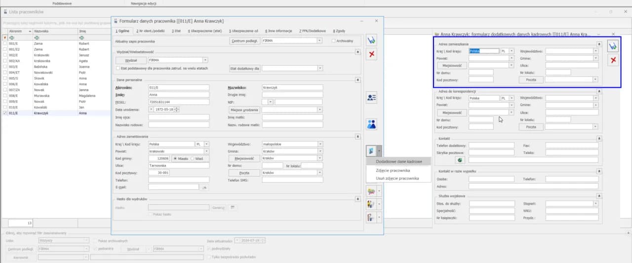 Jaki oddział NFZ przypisany do miejsca zamieszkania czy zameldowania?