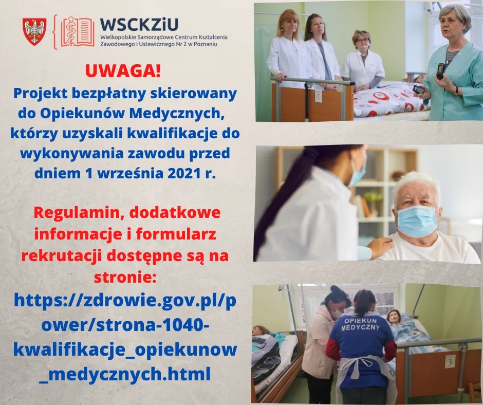 Ile trwa kurs opiekuna medycznego? Sprawdź różne opcje!